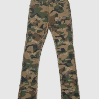 Men's Stacked No End Camo Twill Pants