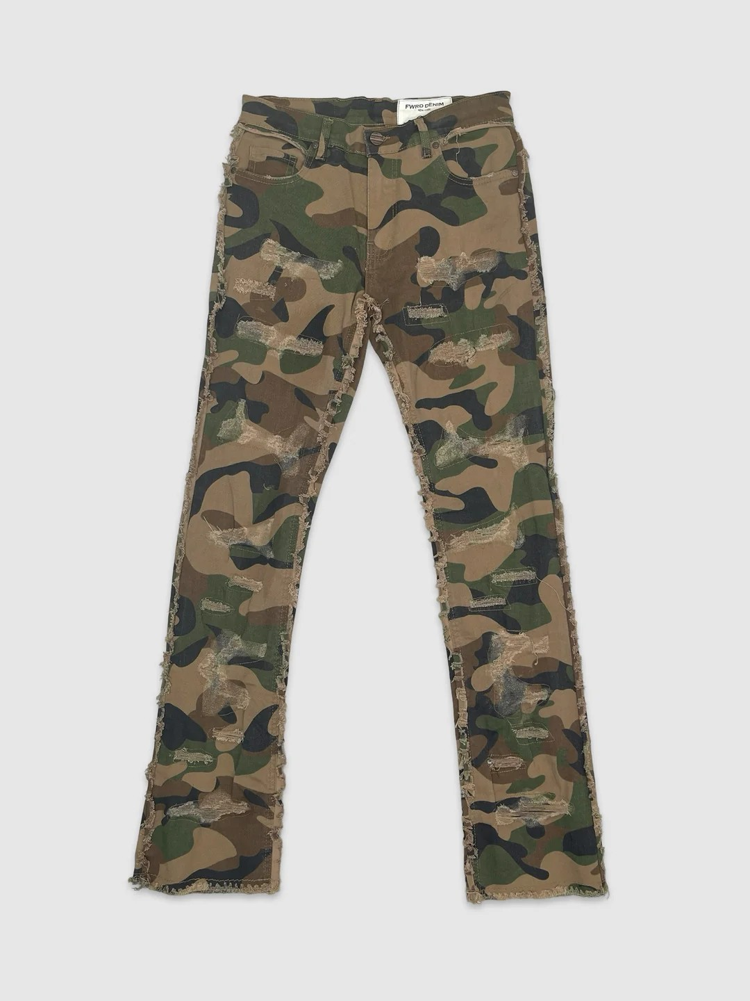 Men's Stacked No End Camo Twill Pants